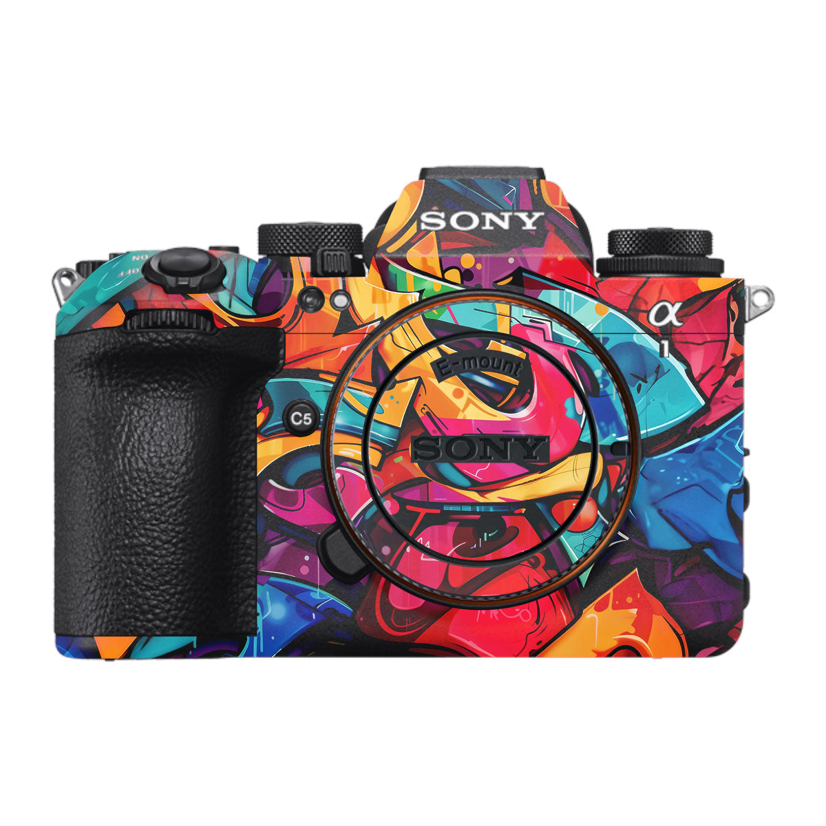Urban Graffiti Explosion Sony A1 Mark II Camera Skin