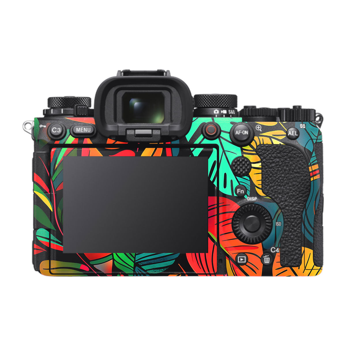 Tropical Jungle Leaves Sony A1 Mark II Camera Skin