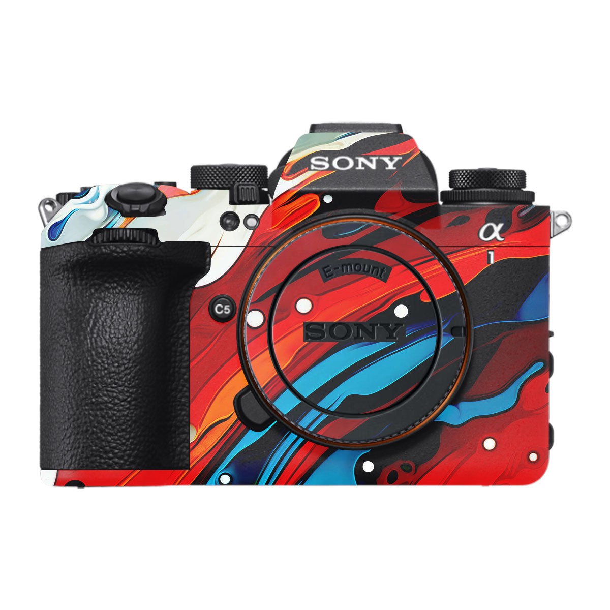 Fire & Ice Flow Sony A1 Mark II Camera Skin