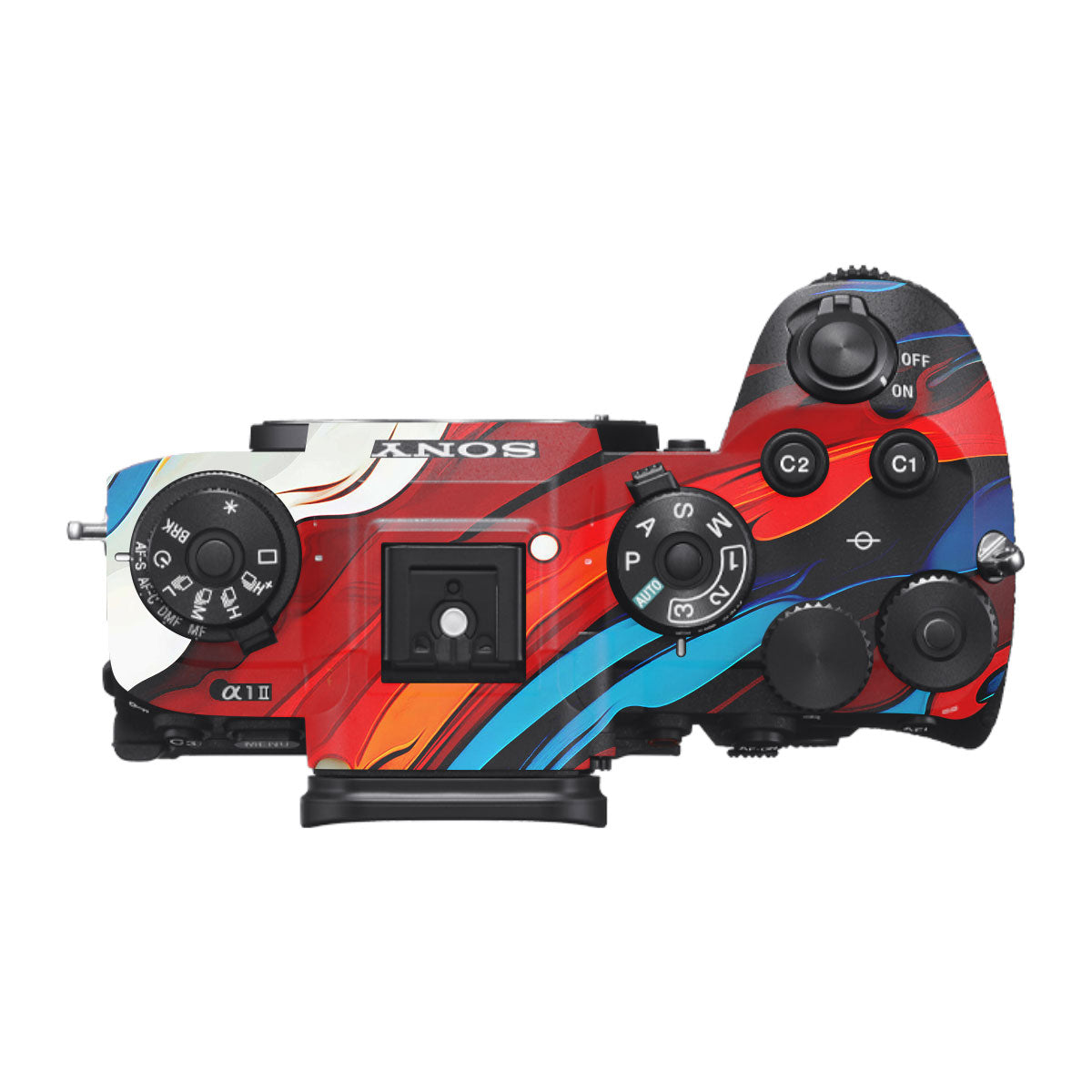 Fire & Ice Flow Sony A1 Mark II Camera Skin