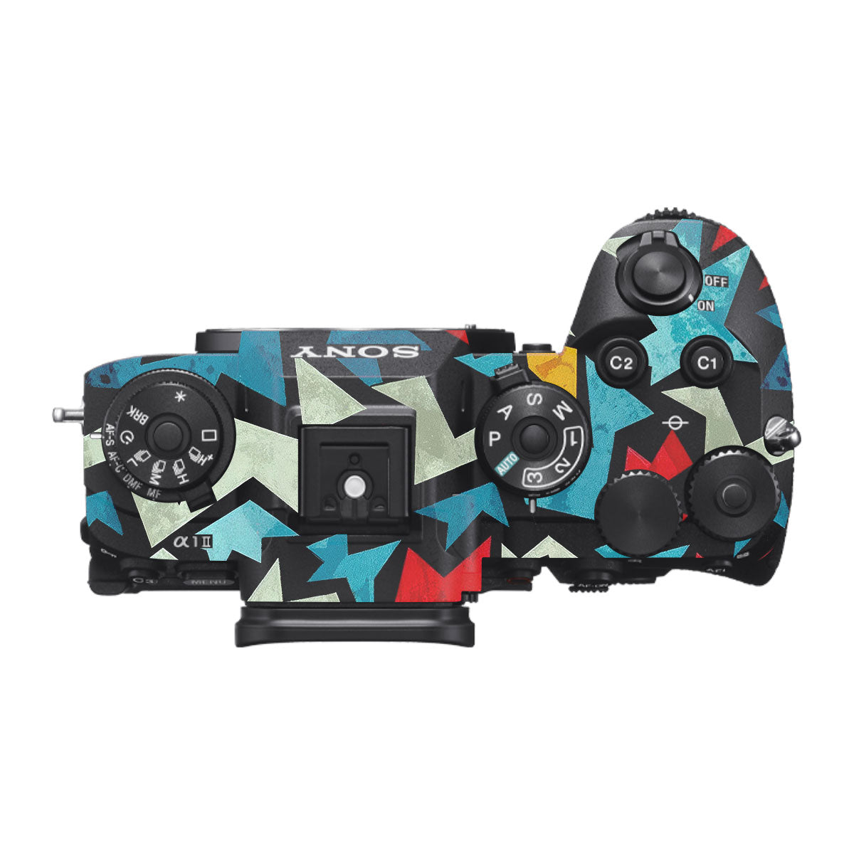 Pop Art Lightning Sony A1 Mark II Camera Skin