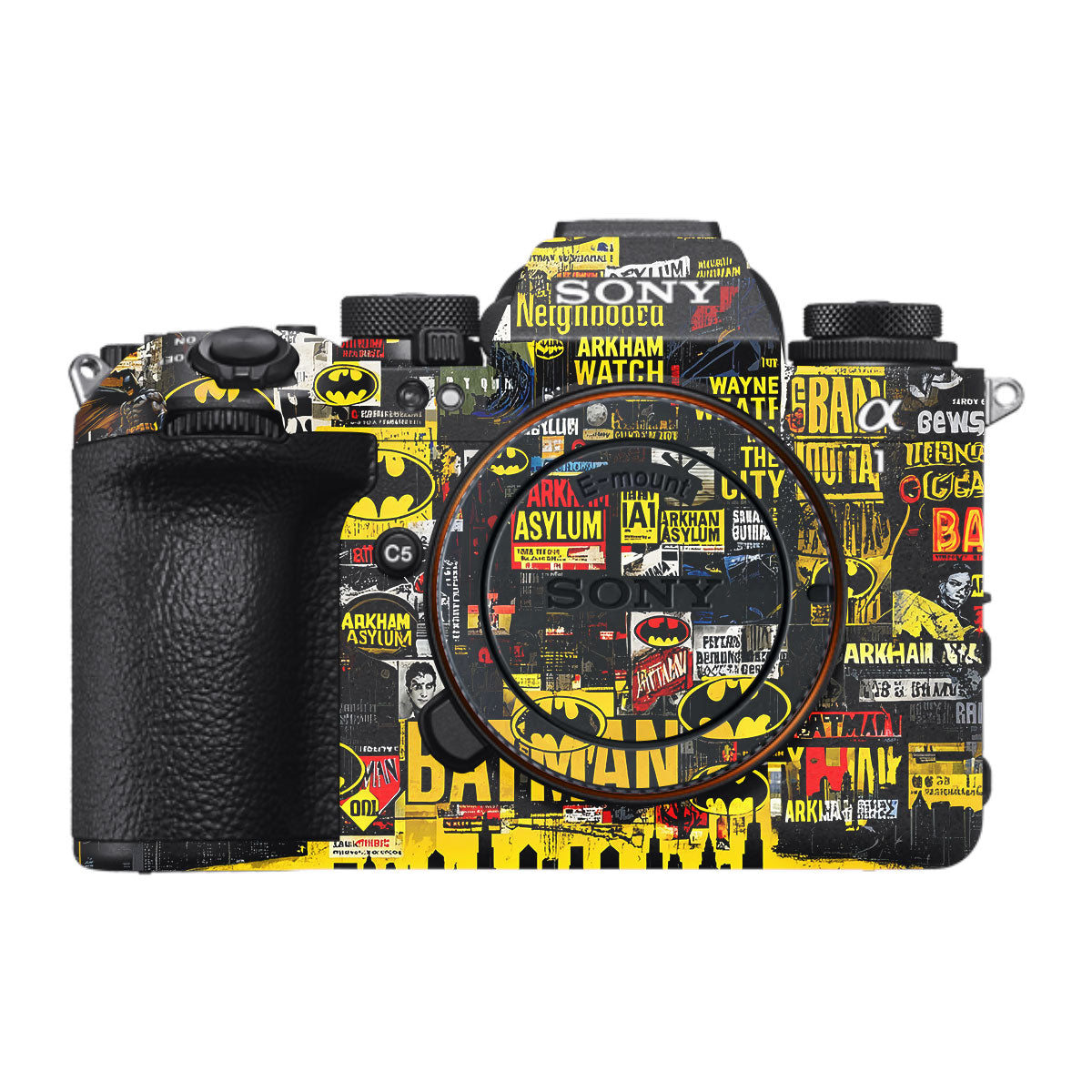 Batman Collage Sony A1 Mark II Camera Skin