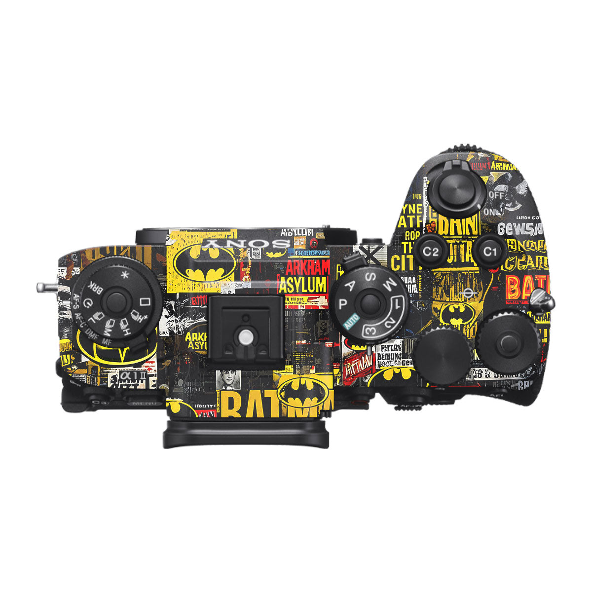 Batman Collage Sony A1 Mark II Camera Skin