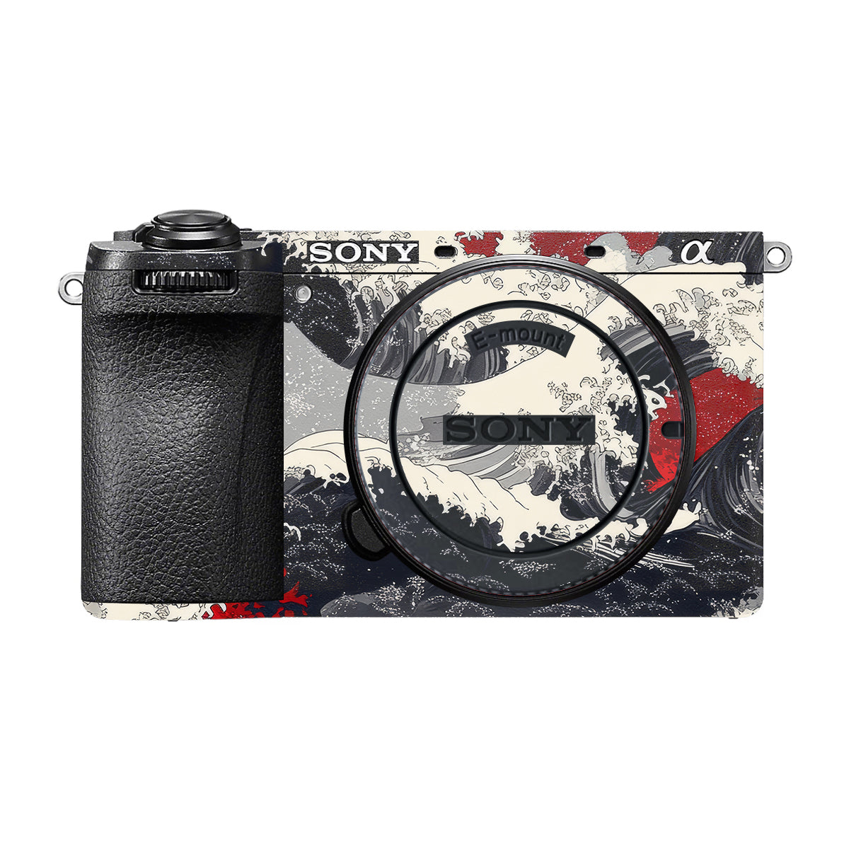 Abstract Waves Sony A6700 Camera Skin