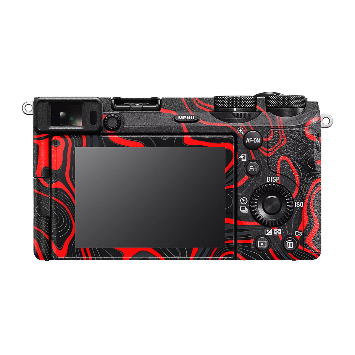 Crimson Waves Sony A6700 Camera Skin