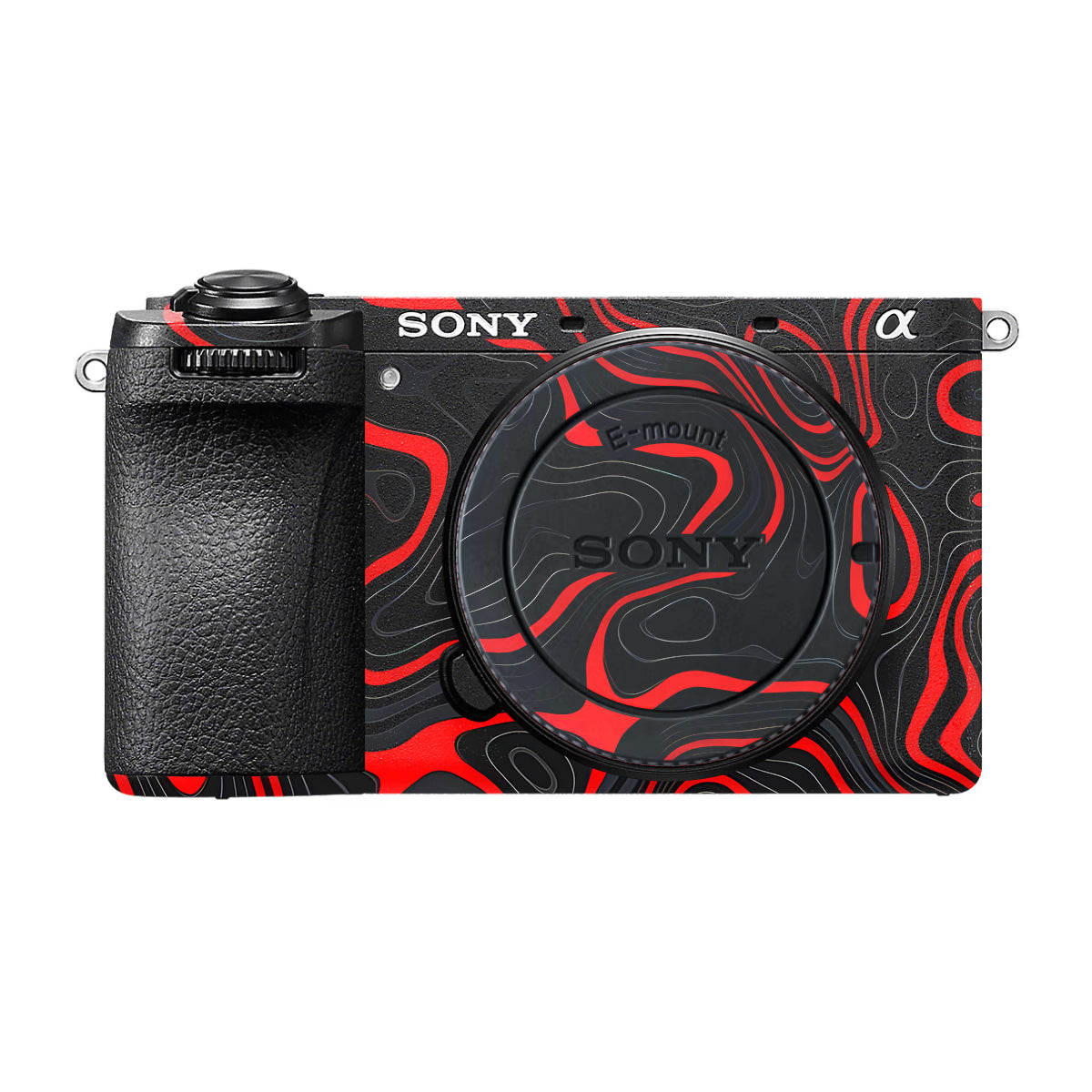 Crimson Waves Sony A6700 Camera Skin