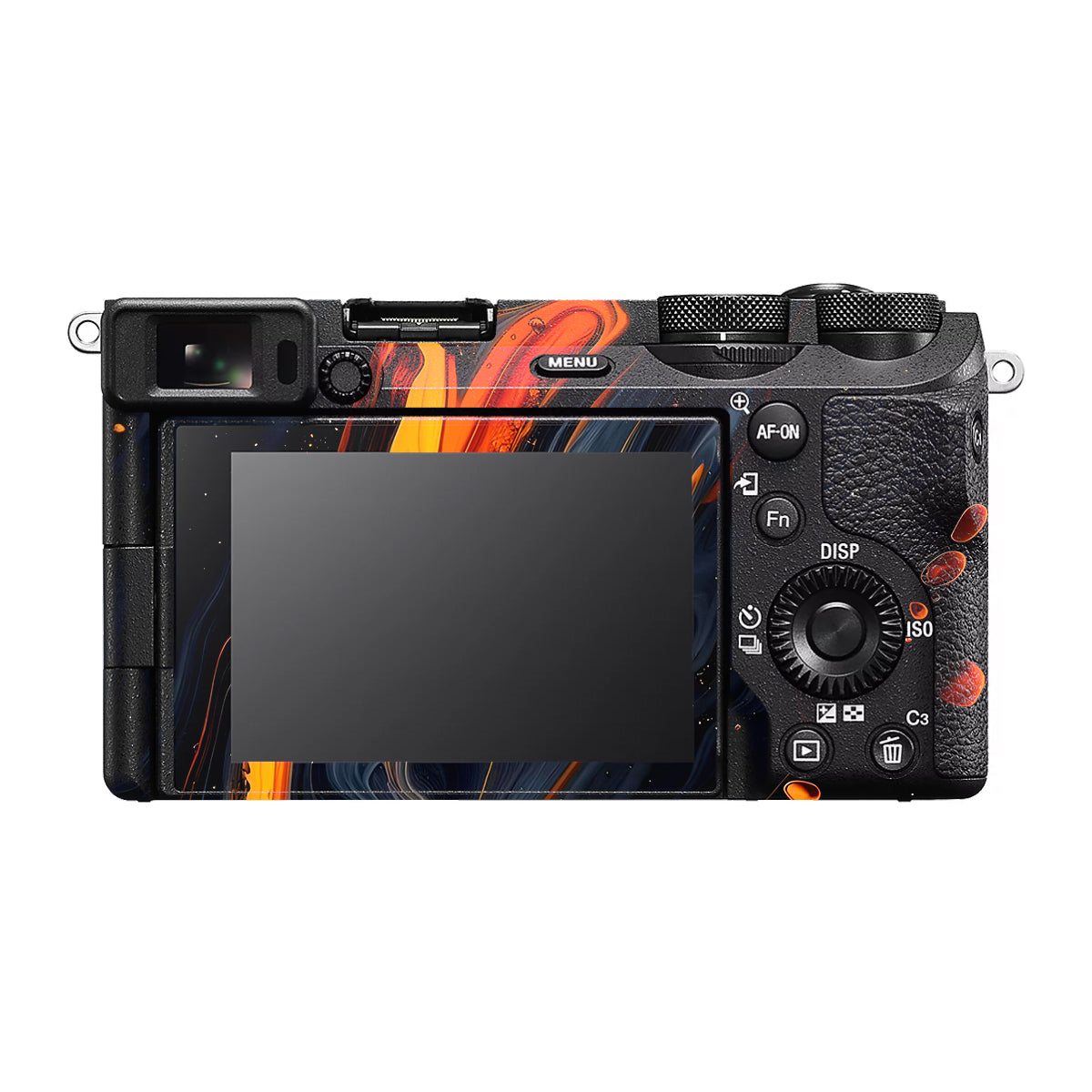Lava Marble Sony A6700 Camera Skin