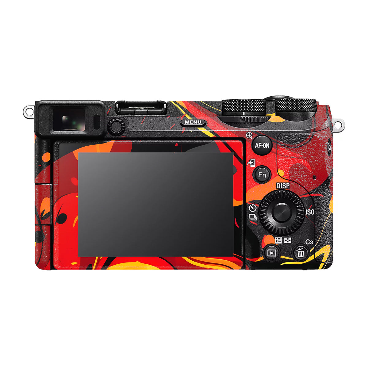 Lava Burst Sony A6700 Camera Skin