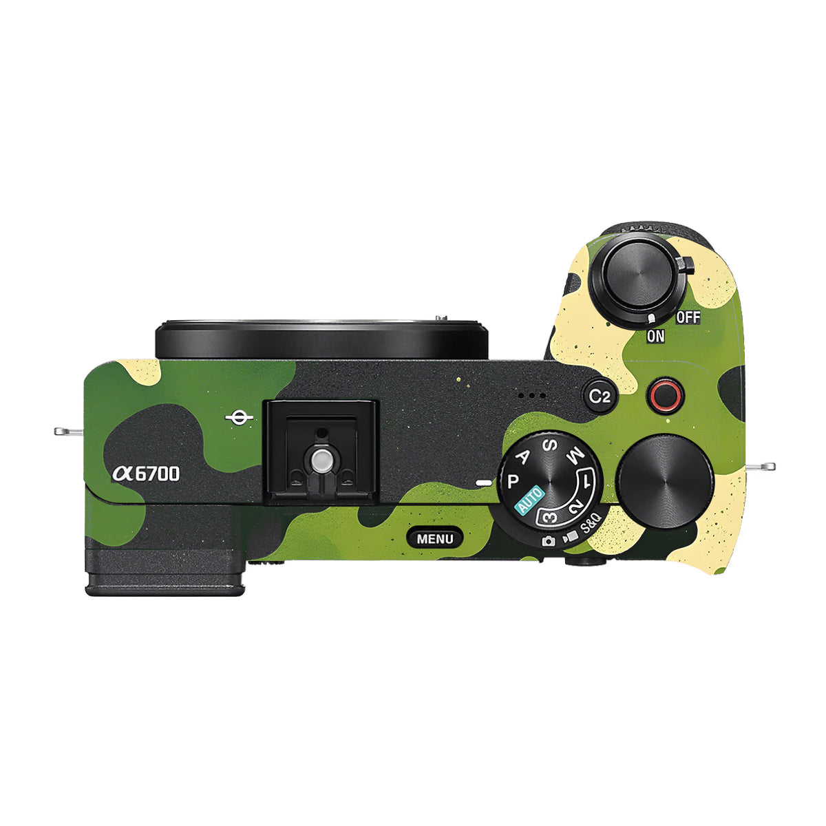 Camouflage Pattern Sony A6700 Camera Skin