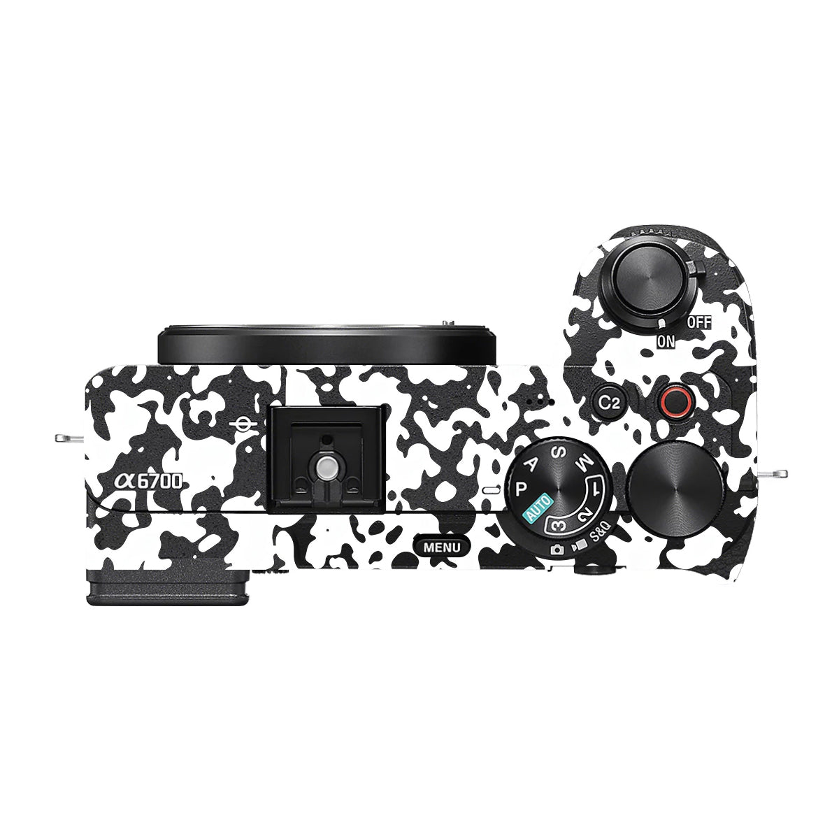 Snow Camo Sony A6700 Camera Skin