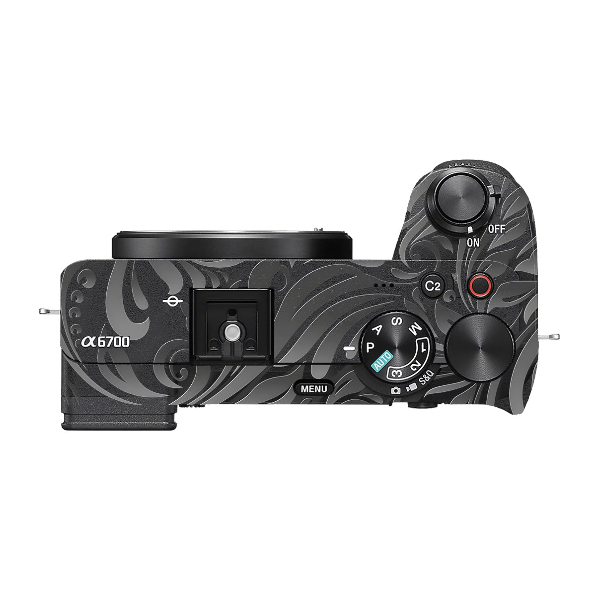 Shadow Swirl Sony A6700 Camera Skin