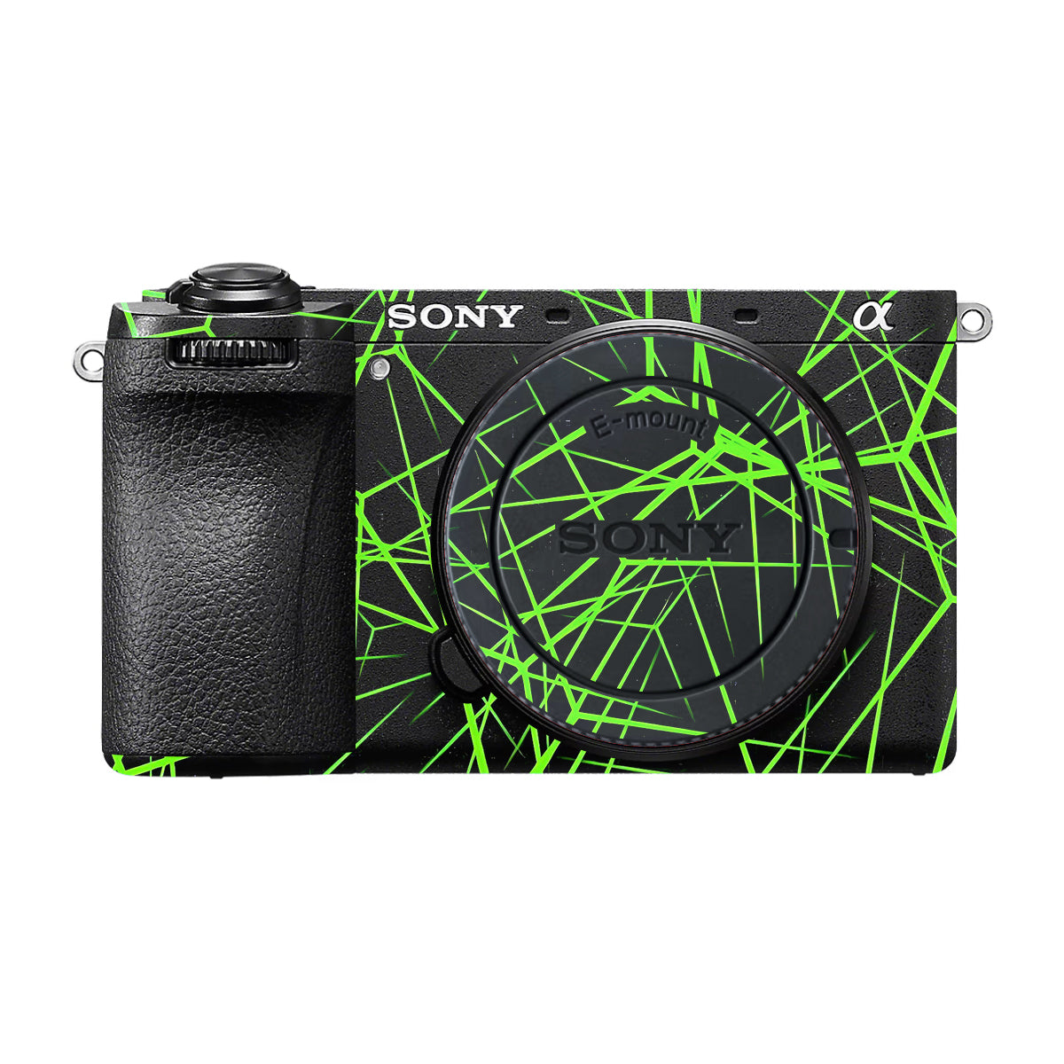 Neon Grid Sony A6700 Camera Skin