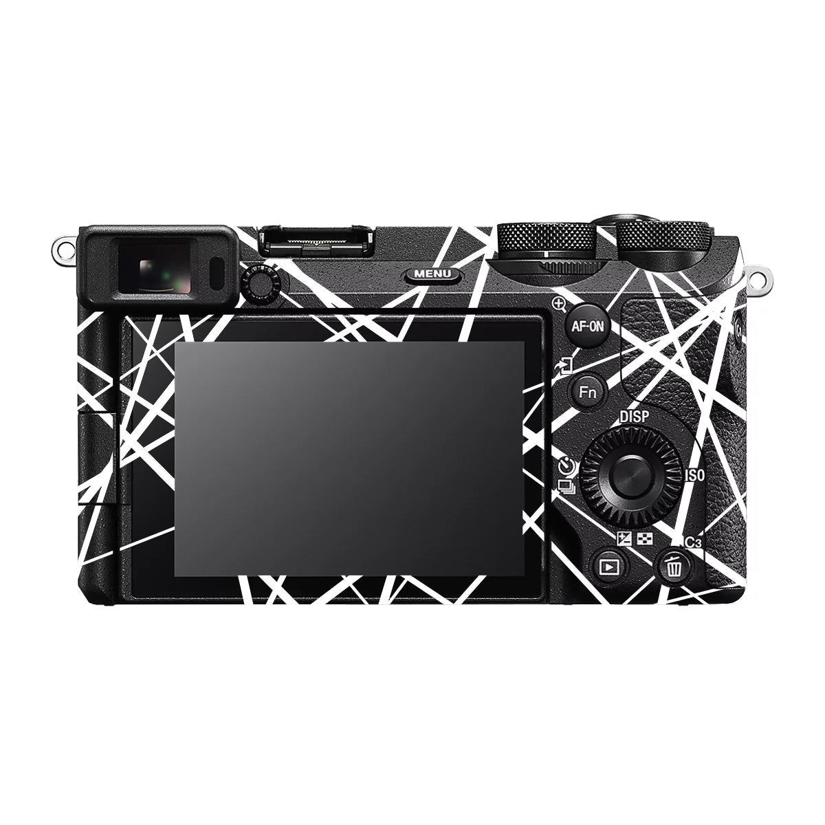 Mono Grid Sony A6700 Camera Skin