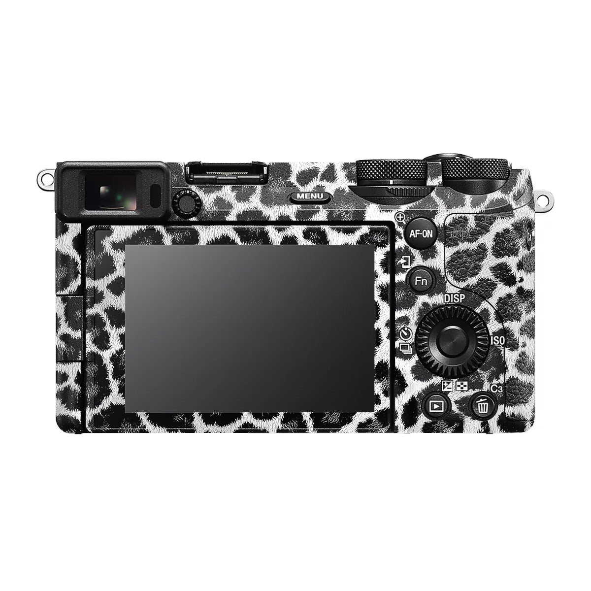 Snow Leopard Spots Sony A6700 Camera Skin