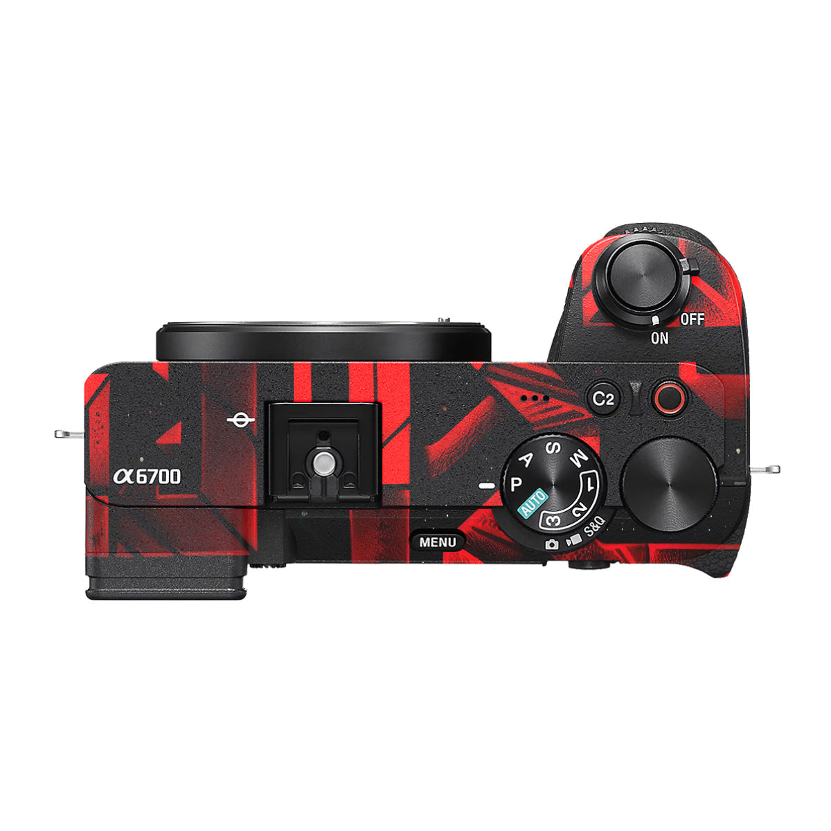 Cyber Maze Circuit Sony A6700 Camera Skin