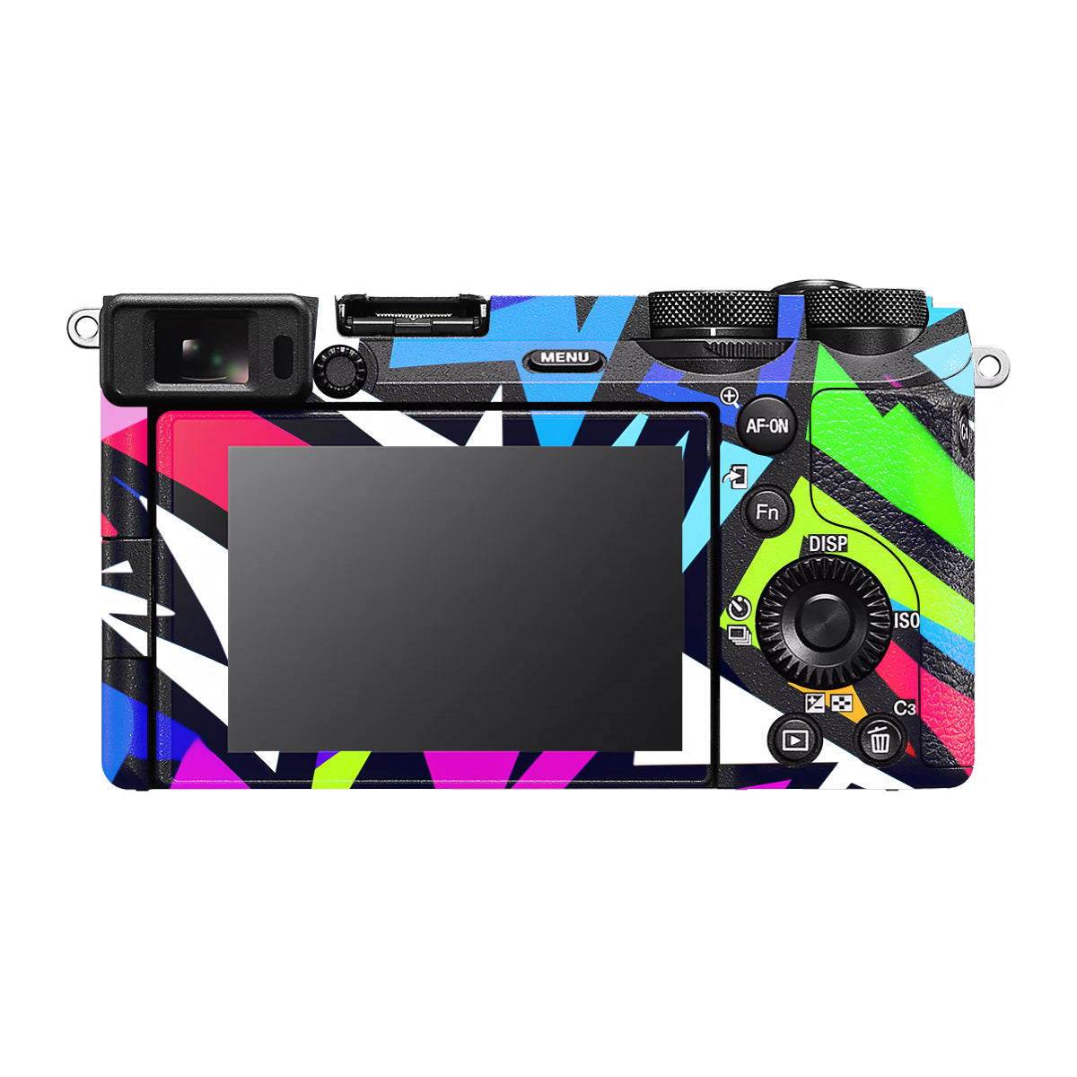 Bold Geometric Pop Sony A6700 Camera Skin