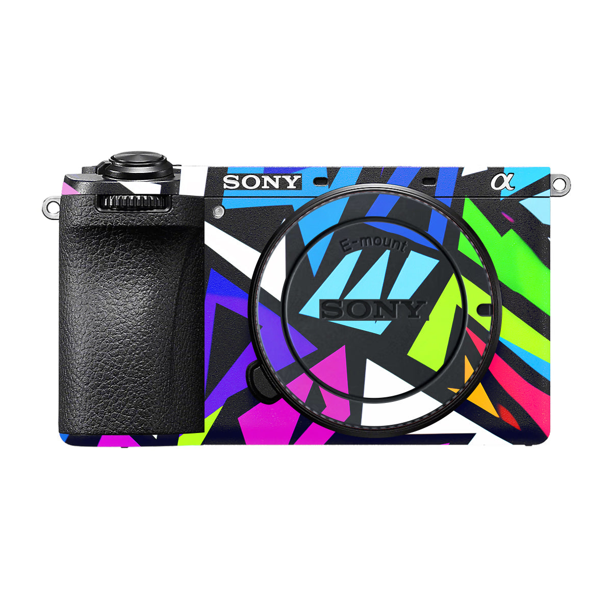 Bold Geometric Pop Sony A6700 Camera Skin