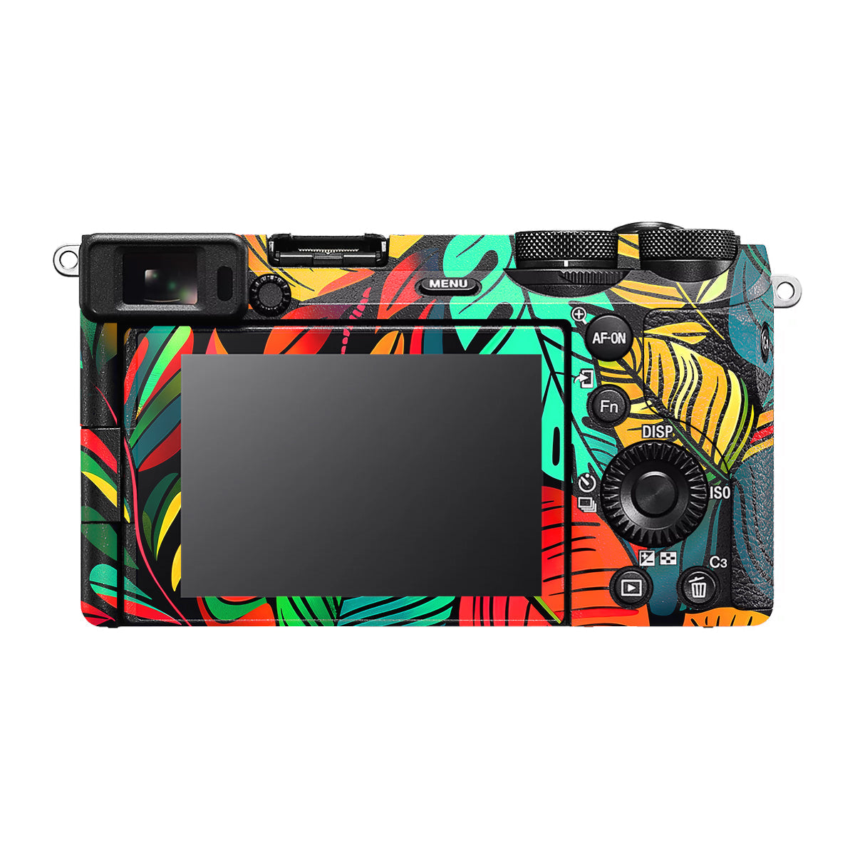 Tropical Jungle Leaves Sony A6700 Camera Skin