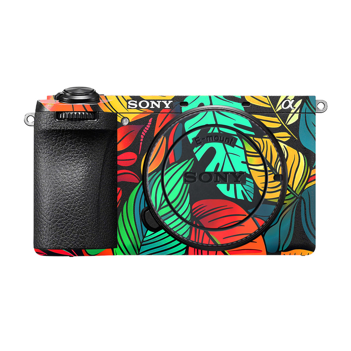 Tropical Jungle Leaves Sony A6700 Camera Skin