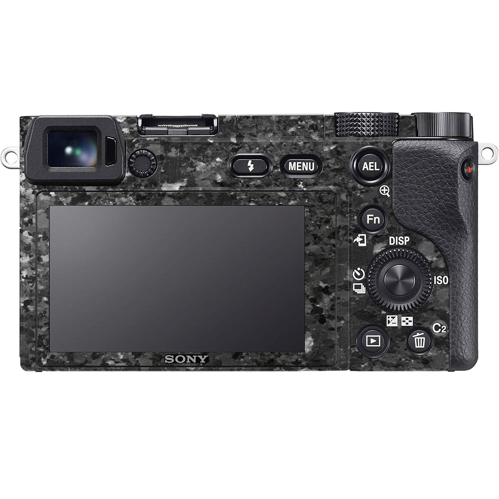 Black Granite Sony A6100 Camera Skins