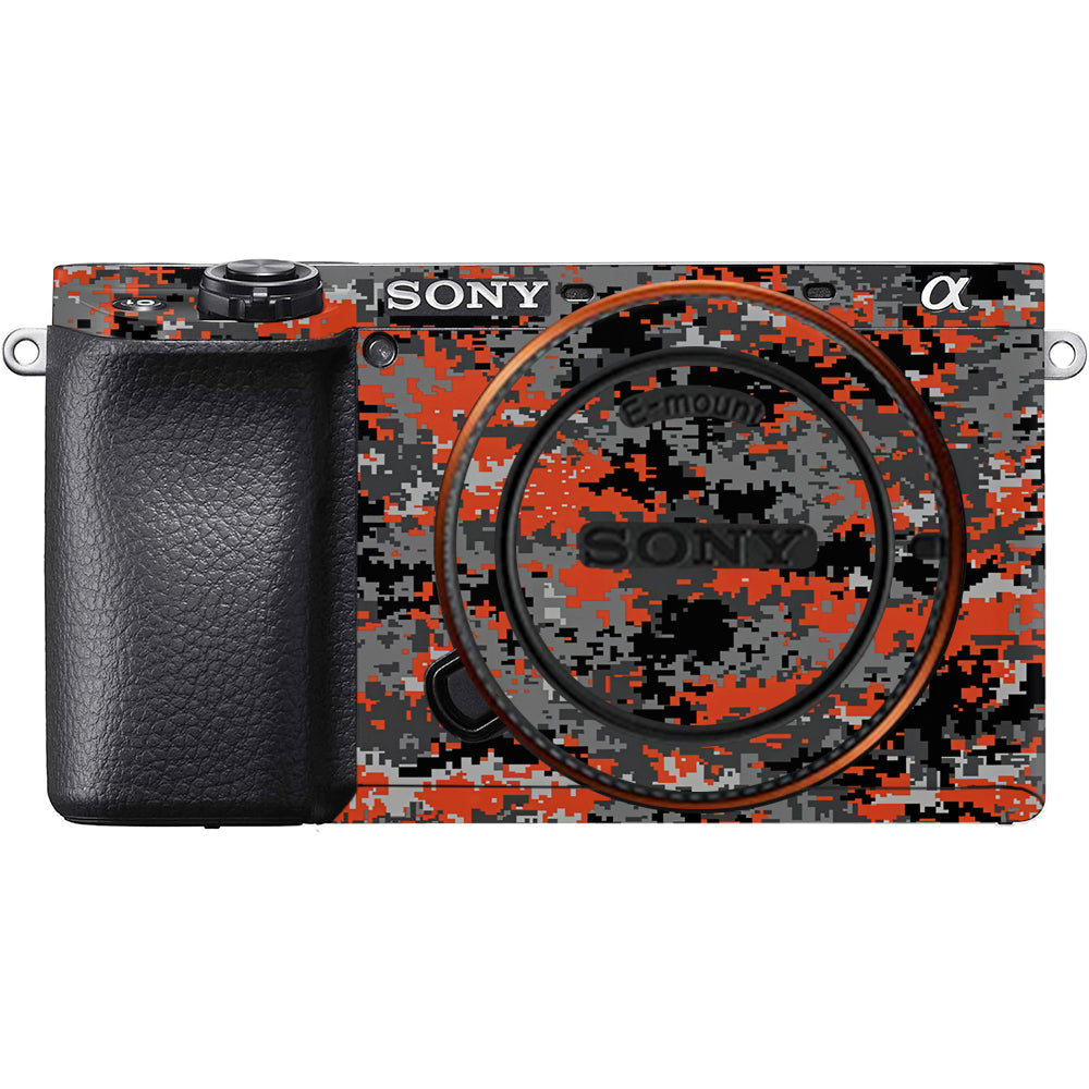 Inferno Pixel Sony A6100 Camera Skins