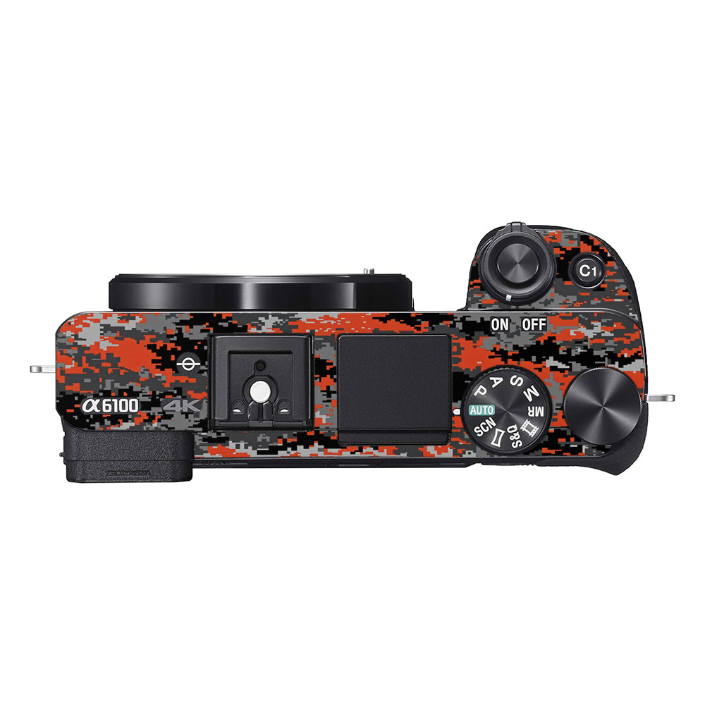 Inferno Pixel Sony A6100 Camera Skins