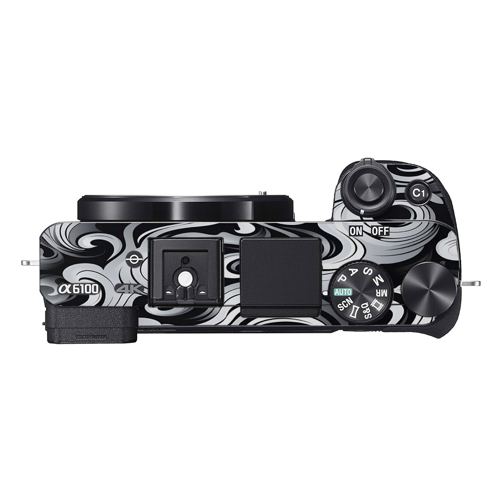Smoke Swirl Sony A6100 Camera Skins