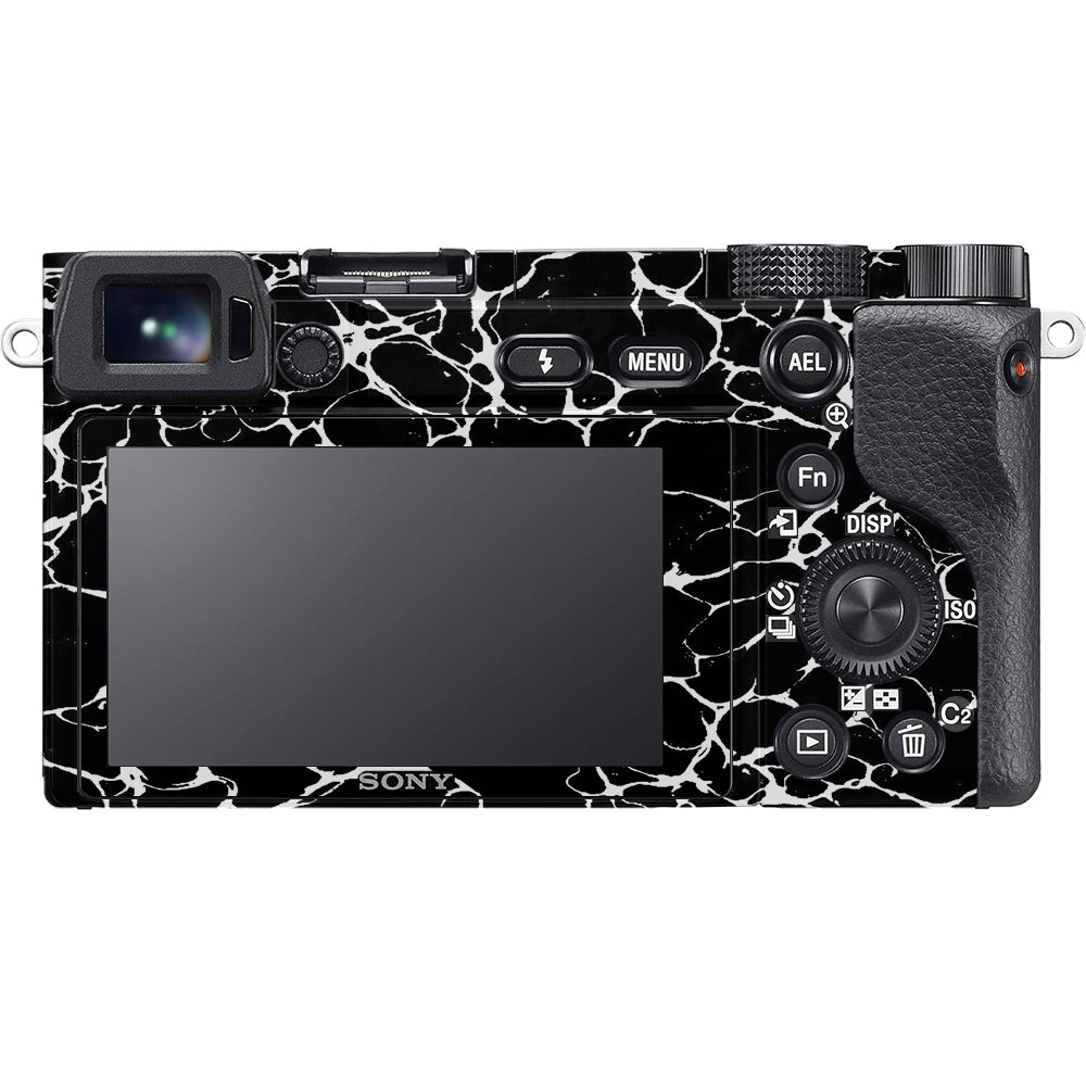 White Web Sony A6100 Camera Skins