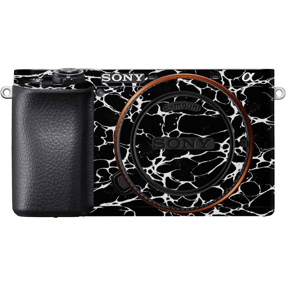 White Web Sony A6100 Camera Skins