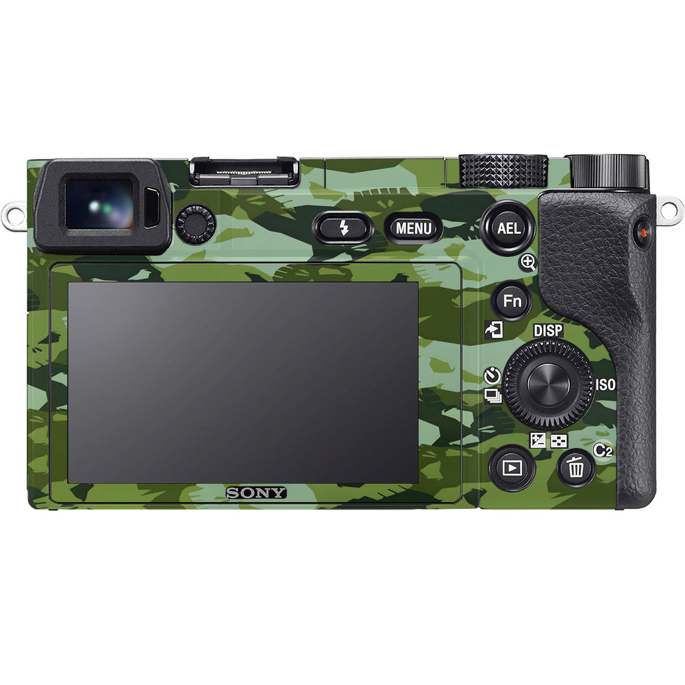 Tropic Camo Sony A6100 Camera Skins