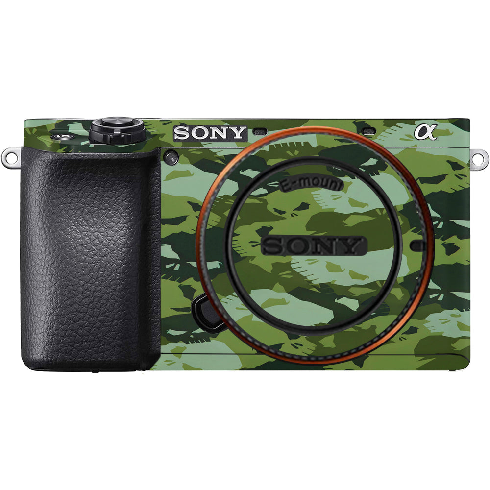 Tropic Camo Sony A6100 Camera Skins