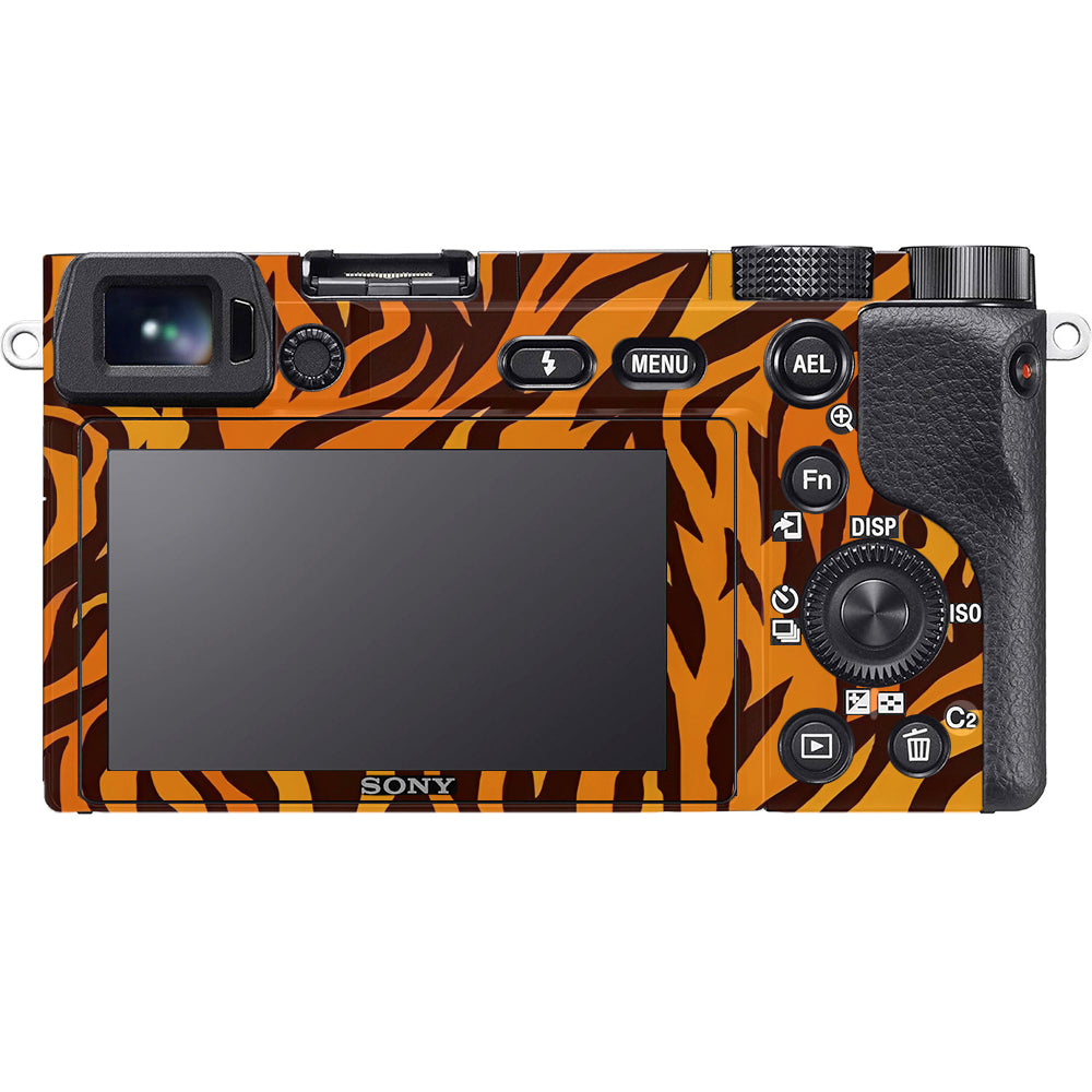 Wild Tiger Stripes Sony A6100 Camera Skins