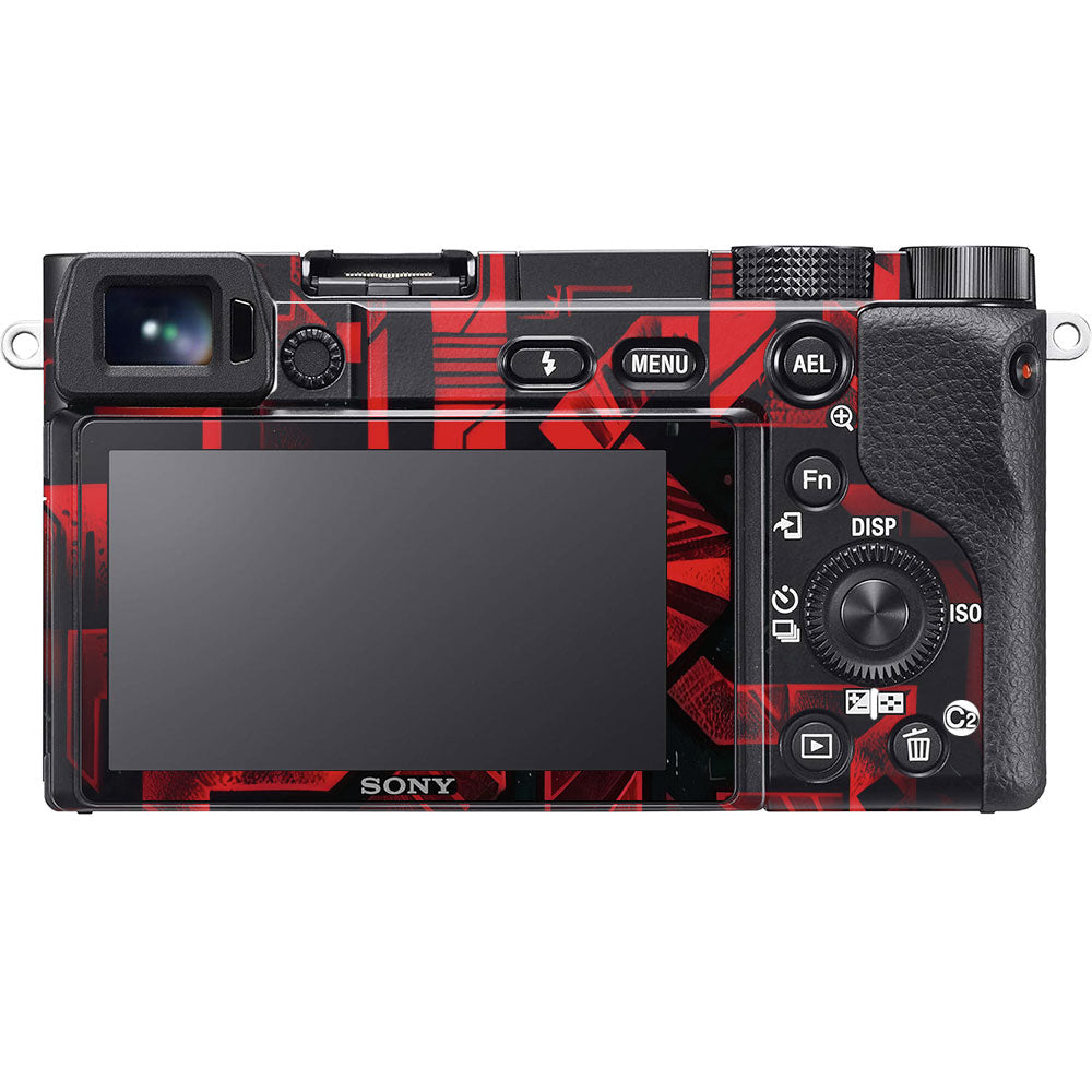 Cyber Maze Circuit Sony A6100 Camera Skin
