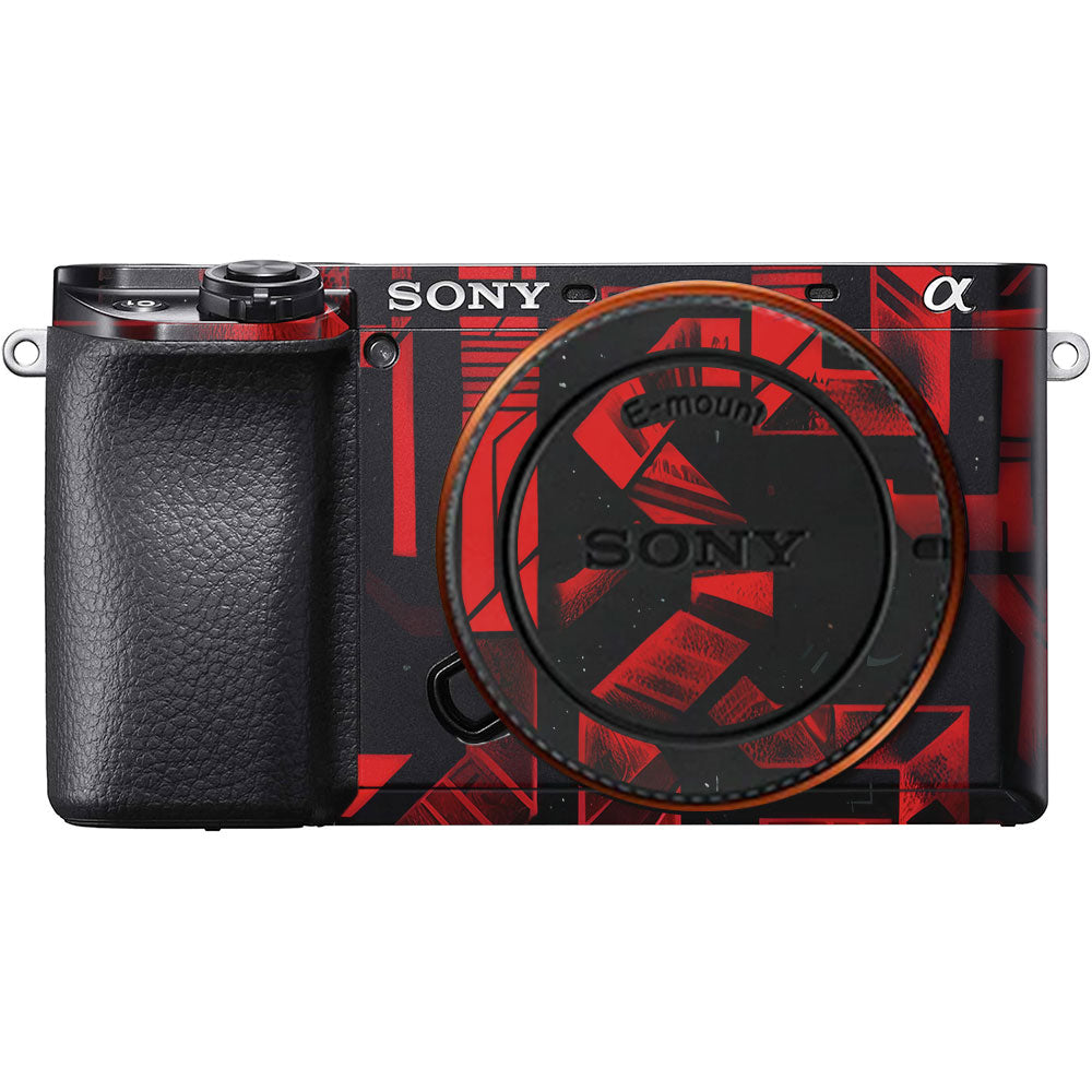 Cyber Maze Circuit Sony A6100 Camera Skin
