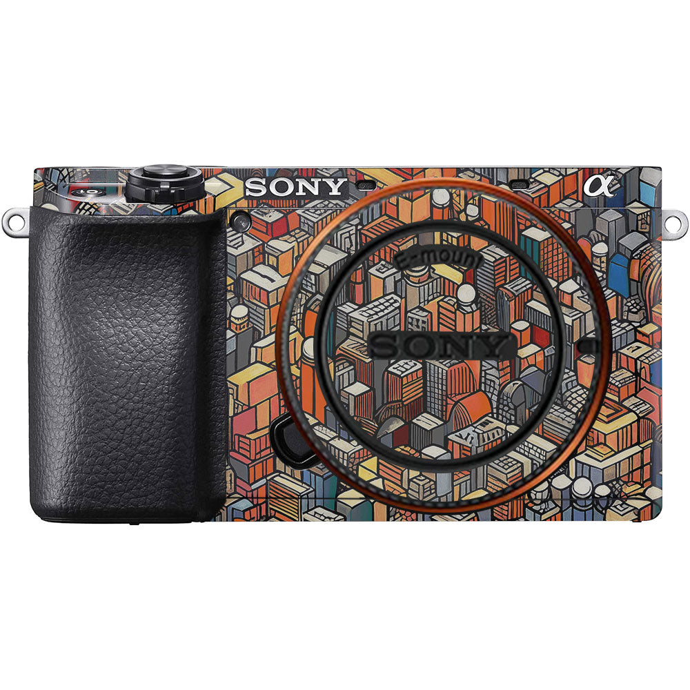 Isometric Cityscape Sony A6100 Camera Skin