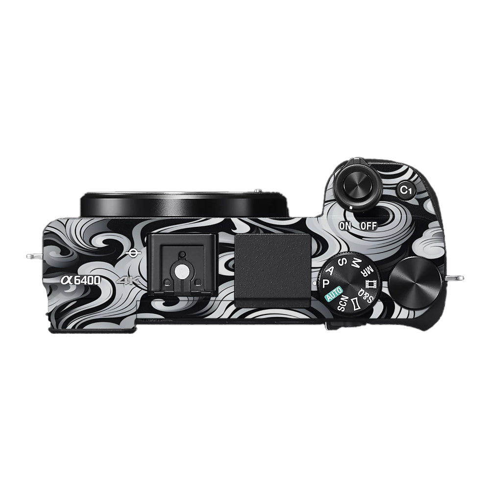 Smoke Swirl Sony A6400 Camera Skins