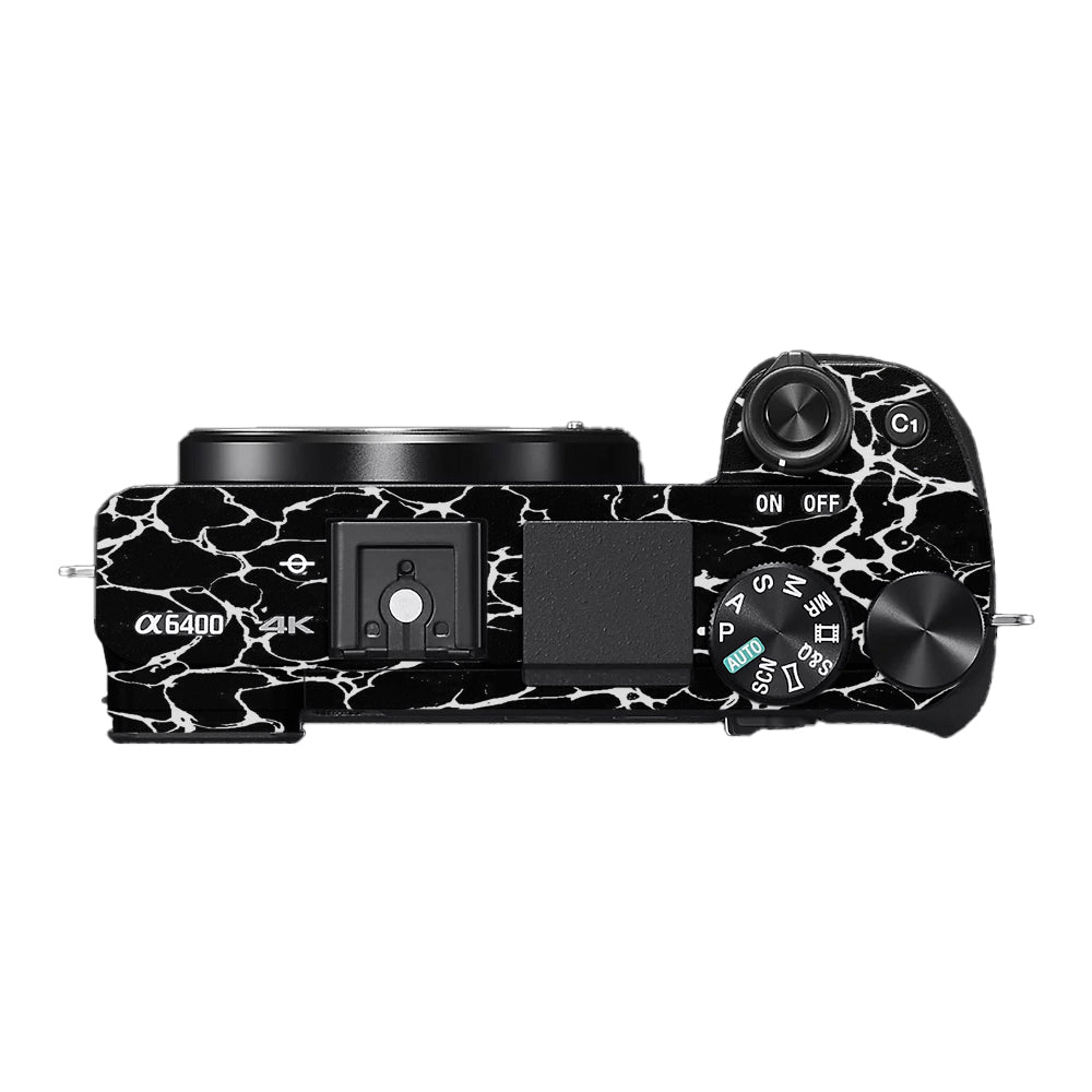 White Web Sony A6400 Camera Skins