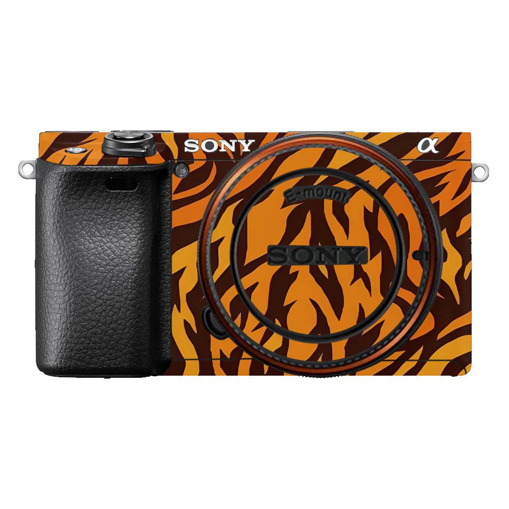 Wild Tiger Stripes Sony A6400 Camera Skins