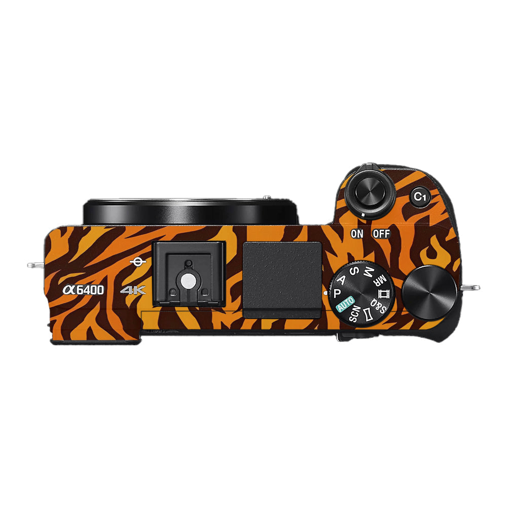 Wild Tiger Stripes Sony A6400 Camera Skins