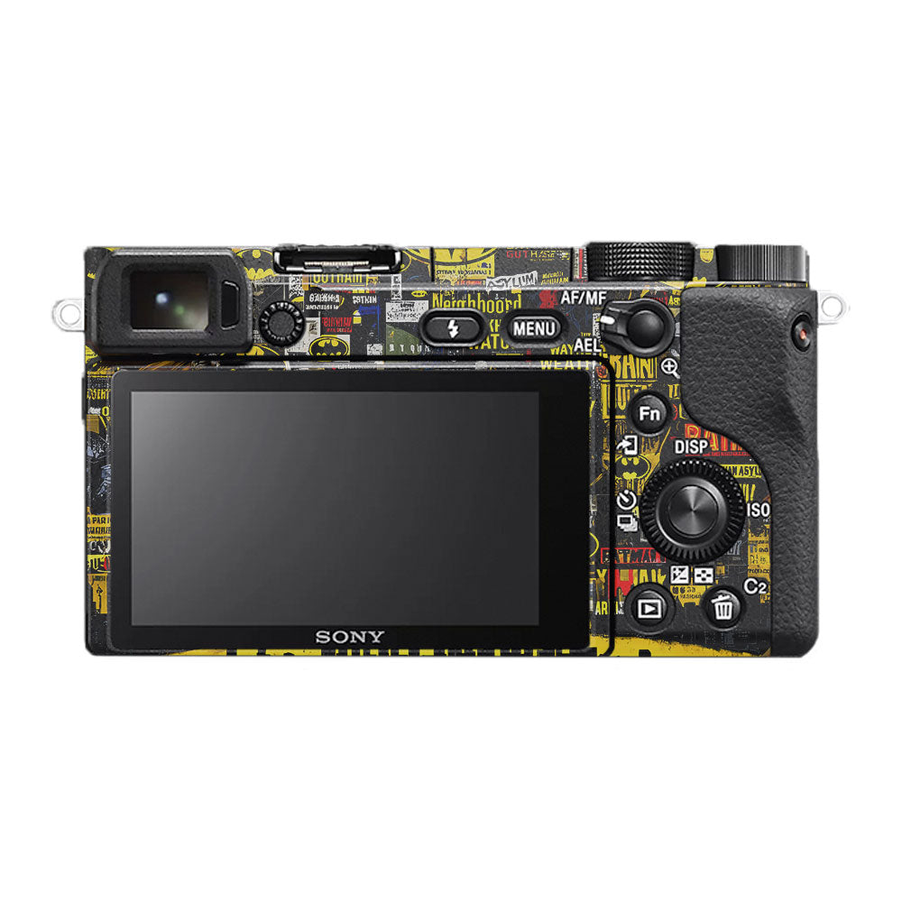 Batman Collage Sony A6400 Camera Skin
