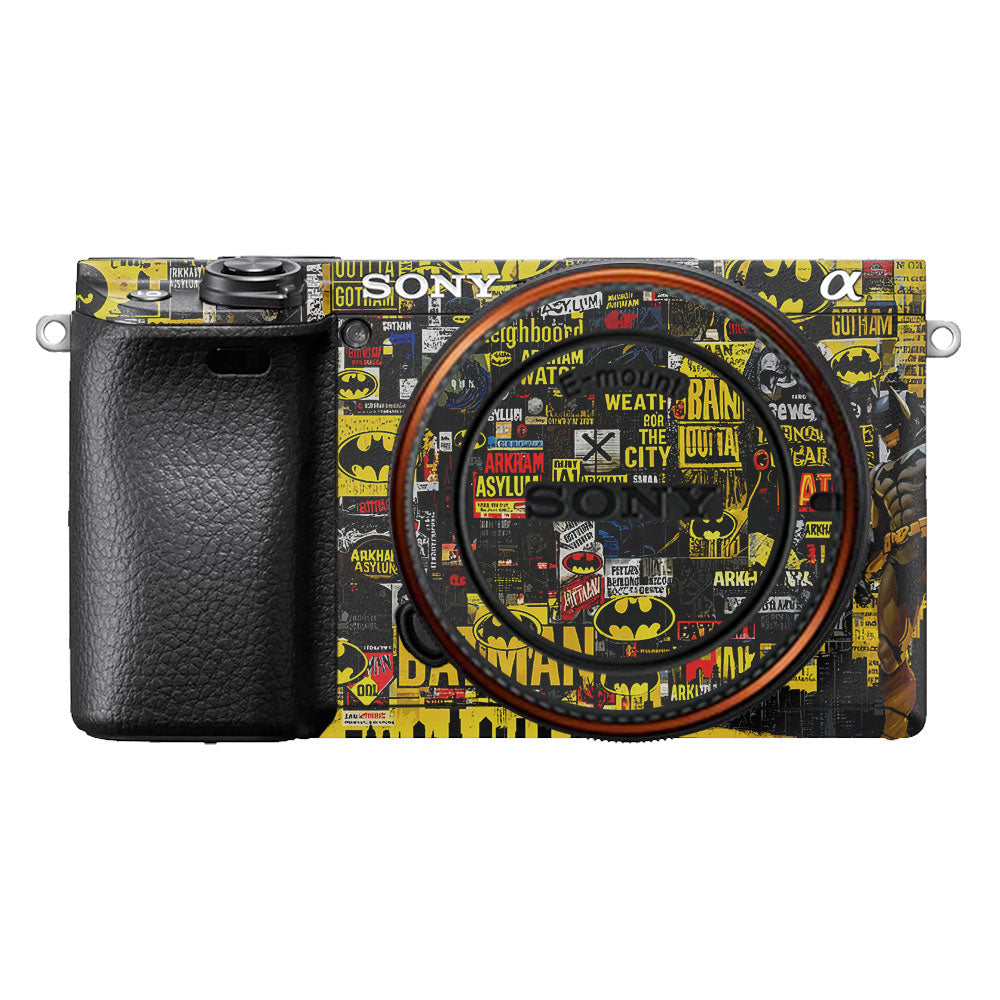 Batman Collage Sony A6400 Camera Skin