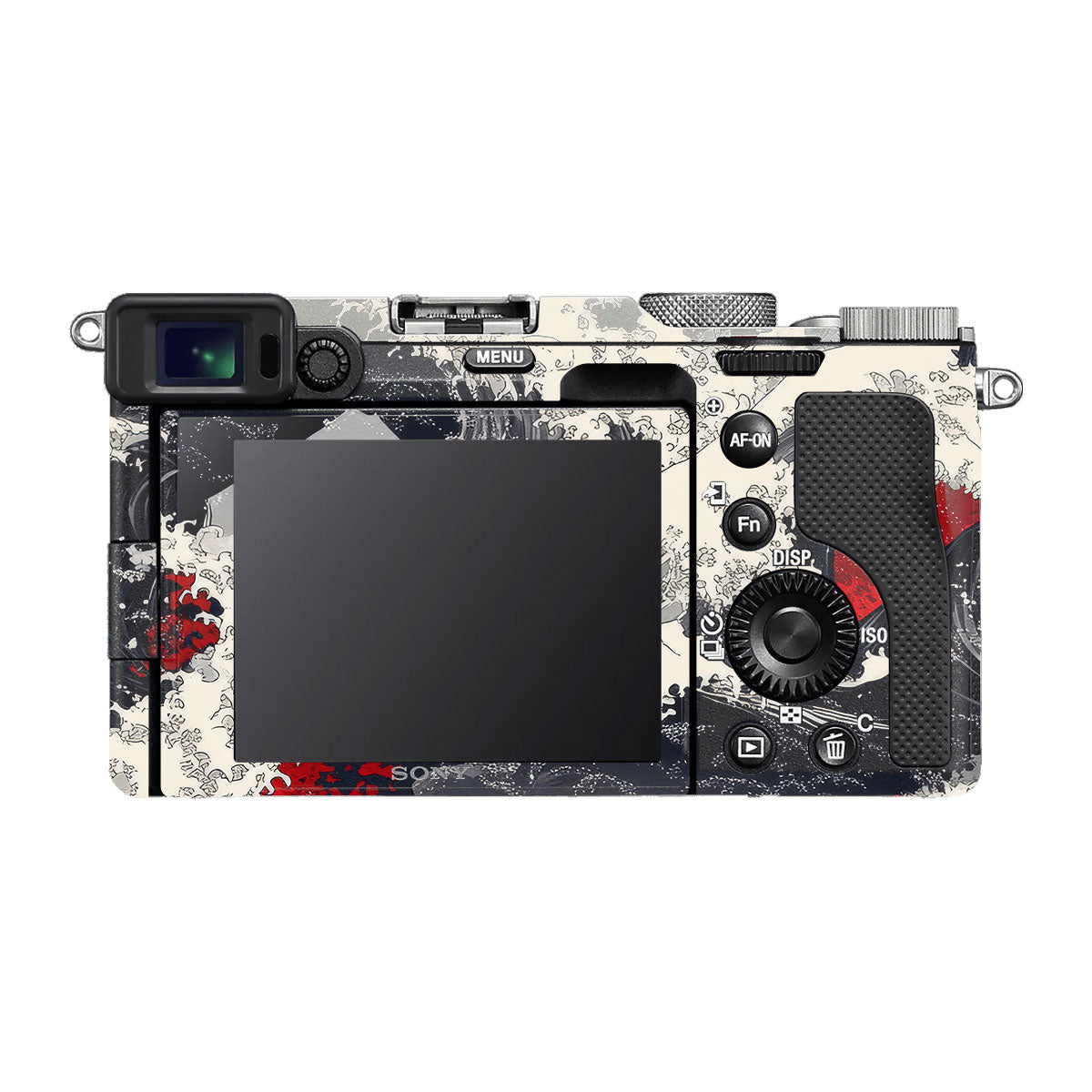 Abstract Waves Sony A7 C Camera Skins