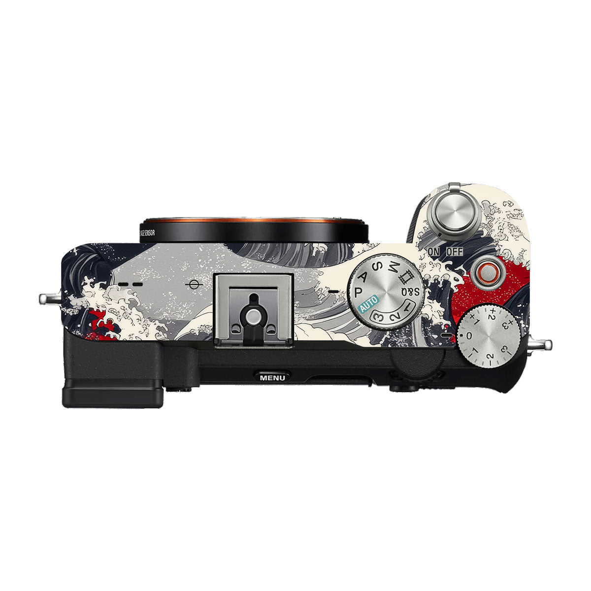 Abstract Waves Sony A7 C Camera Skins