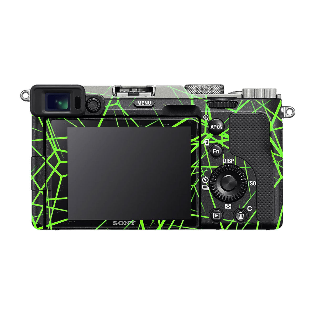 Neon Grid Sony A7 C Camera Skins