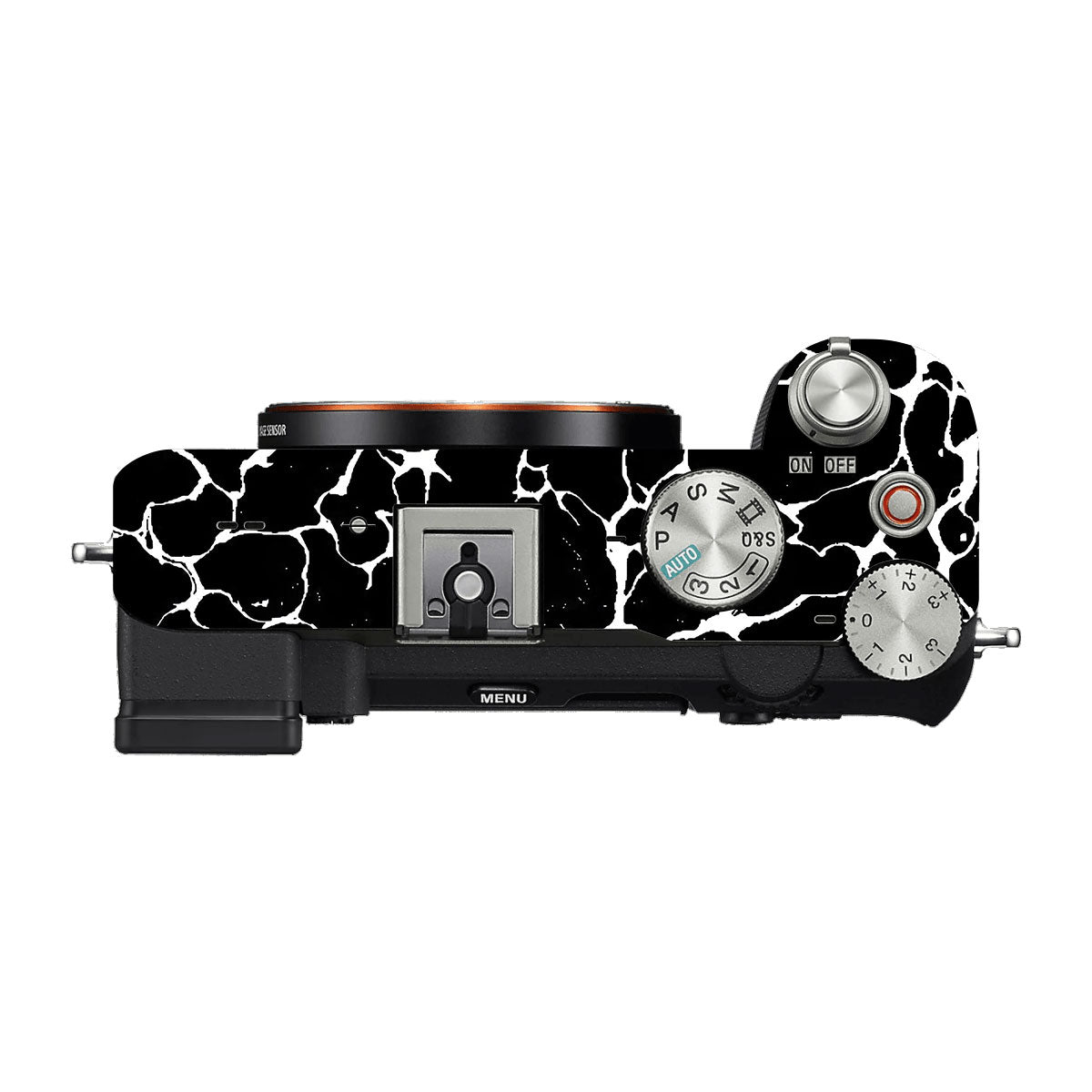 White Web Sony A7 C Camera Skins