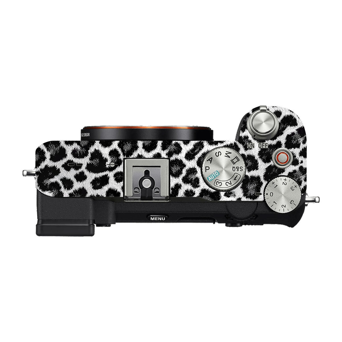 Snow Leopard Spots Sony A7 C Camera Skins