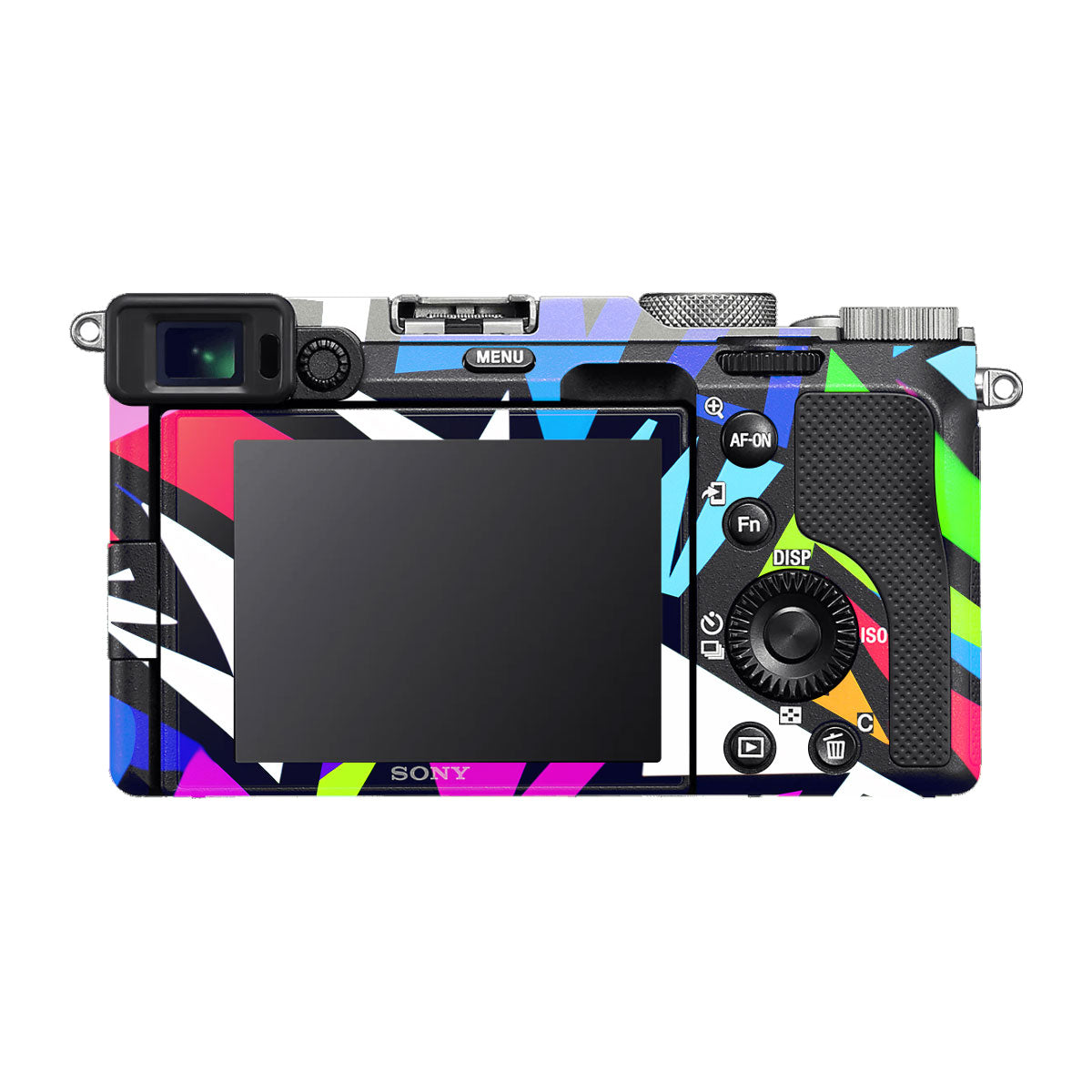 Bold Geometric Pop Sony A7 C Camera Skins