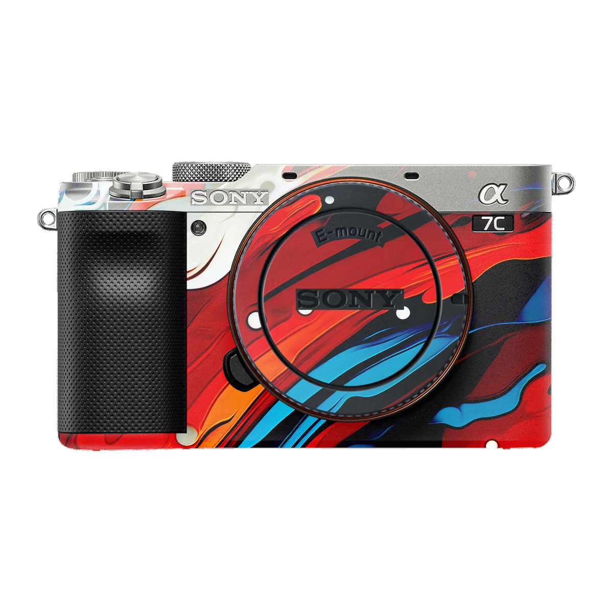 Fire & Ice Flow Sony A7 C Camera Skins