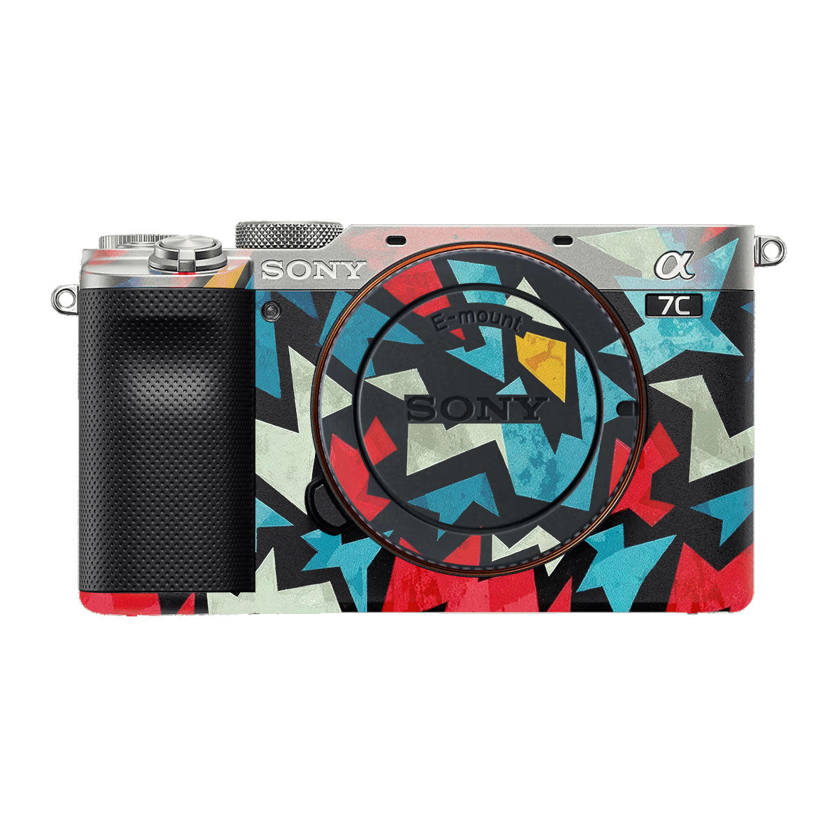Pop Art Lightning Sony A7 C Camera Skins