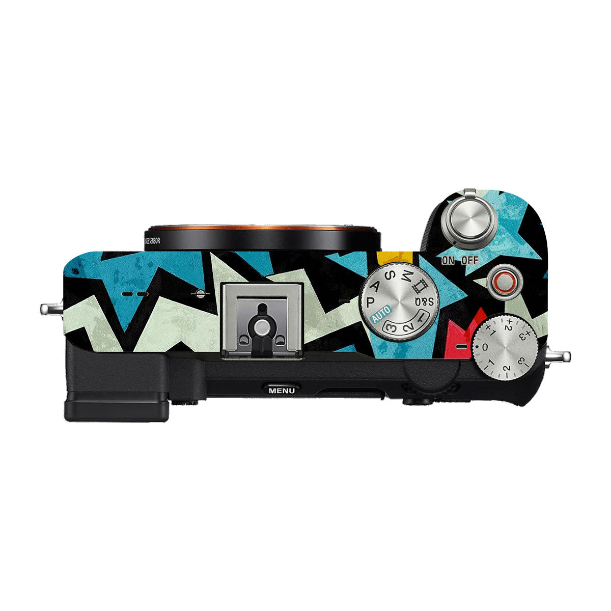 Pop Art Lightning Sony A7 C Camera Skins